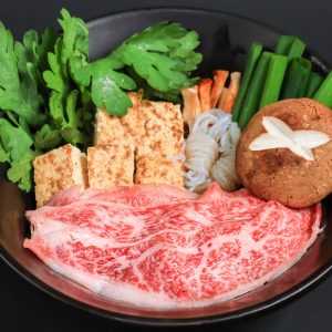 松阪牛のすき焼き（土鍋）