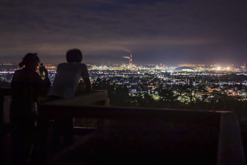 垂坂公園からの夜景