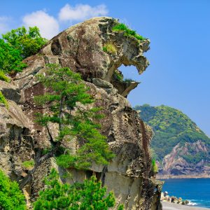 獅子岩と鬼ヶ城