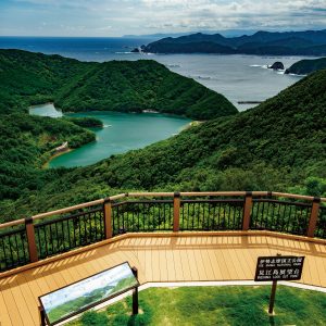 見江島展望台からの眺め